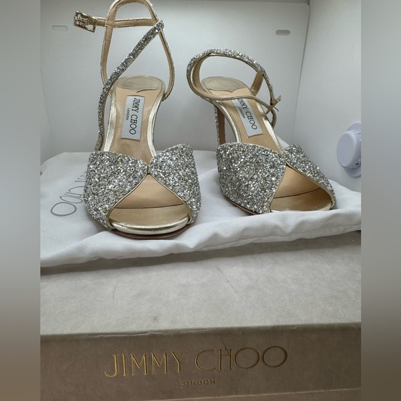 Jimmy choo heels Jimmy choo glitter heels - Picture 11 of 11